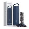 Infusion Pro Fruit Infuser Water Bottle Vacuum Insulated (20 oz) Stainless Steel : Fruit Infusion Recipe eBook : Bottom Loading Water Infuser for More Flavor : Easy Cleaning : Great Gift Water Bottle view 1