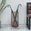 Umbrella Racks Hua Metal Umbrella Stand, Business Umbrella Bucket in The Lobby of The Home Hotel, Large Capacity Storage of 5~12 Umbrellas, Waterproof and Rustproof, 3 Colors view 2