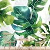 SIGNWIN Wall Mural Flowers and Leaves Removable Self-Adhesive Wallpaper Wall Decoration for Bedroom Living Room - 100x144 inches view 1