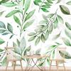 SIGNWIN Wall Mural Flowers and Leaves Removable Self-Adhesive Wallpaper Wall Decoration for Bedroom Living Room - 100x144 inches view 1