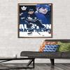 Trends International NHL Toronto Maple Leafs - Auston Matthews 17 Wall Poster, 34L x 22.4W, Bronze Framed Version view 2
