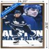 Trends International NHL Toronto Maple Leafs - Auston Matthews 17 Wall Poster, 34L x 22.4W, Bronze Framed Version view 3