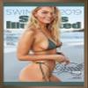 Trends International Sports Illustrated: Swimsuit Edition - Camille Kostek Cover 19 Wall Poster, 14.725" x 22.375", Bronze Framed Version view 1