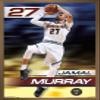 Trends International NBA Denver Nuggets - Jamal Murray 19 Wall Poster, 22.375" x 34", Bronze Framed Version view 1