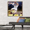 Trends International NBA Denver Nuggets - Jamal Murray 19 Wall Poster, 22.375" x 34", Bronze Framed Version view 2