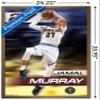 Trends International NBA Denver Nuggets - Jamal Murray 19 Wall Poster, 22.375" x 34", Bronze Framed Version view 3