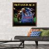 Trends International Beetlejuice - Grave Wall Poster, 34L x 22.4W, Bronze Framed Version view 2
