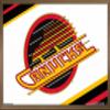 Trends International NHL Vancouver Canucks - Retro Logo 19 Wall Poster, 14.725" x 22.375", Bronze Framed Version view 1