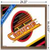 Trends International NHL Vancouver Canucks - Retro Logo 19 Wall Poster, 14.725" x 22.375", Bronze Framed Version view 3