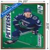 Trends International NHL Vancouver Canucks - Elias Pettersson 19 Wall Poster, 22.375" x 34", Bronze Framed Version view 3