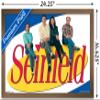 Trends International Seinfeld - Logo Wall Poster, 14.725" x 22.375", Bronze Framed Version view 3