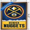 Trends International NBA Denver Nuggets - Logo 18 Wall Poster, 14.725" x 22.375", Bronze Framed Version view 3