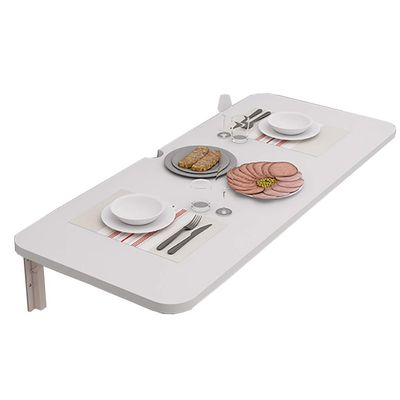 SH-tables Wall-Mounted Folding Dining Table, White Computer Desk, Kitchen Console, Desk, Multifunctional Small Dining Table, Various Sizes (Size : 6030cm)