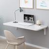 SH-tables Wall-Mounted Folding Dining Table, White Computer Desk, Kitchen Console, Desk, Multifunctional Small Dining Table, Various Sizes (Size : 6030cm) view 2
