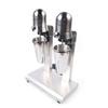 Electric Milkshake Mixer Machine, 110V Dual Head Stainless Steel Speed Adjustable Smoothie Milkshake Blender Malt Maker Machine for Commercial and Home Use view 4