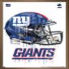Trends International NFL New York Giants - Drip Helmet 20 Wall Poster, 22.375" x 34", Bronze Framed Version view 1