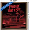 Trends International Friday The 13th - Boat Wall Poster, 14.725" x 22.375", Bronze Framed Version view 3