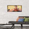 Trends International NBA Denver Nuggets - Nikola Jokic 19 Wall Poster, 14.725" x 22.375", Bronze Framed Version view 2