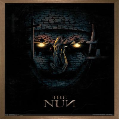 Trends International The Nun - One Sheet Wall Poster, 22.375" x 34", Bronze Framed Version