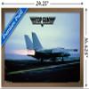Trends International Top Gun - Maverick Plane Wall Poster, 14.725" x 22.375", Bronze Framed Version view 3