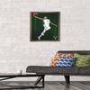 Trends International NBA Milwaukee Bucks - Giannis Antetokounmpo 19 Wall Poster, 14.725" x 22.375", Bronze Framed Version view 2