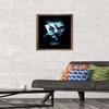 Trends International DC Comics Movie - The Dark Knight - The Joker with Batman Playing Card Wall Poster, 14.725" x 22.375", Bronze Framed Version view 2