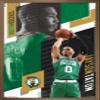 Trends International NBA Boston Celtics - Jayson Tatum 19 Wall Poster, 22.375" x 34", Bronze Framed Version view 1