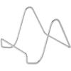 Bard's Plain Silver Wire Easel Stand, 3" H x 3" W x 4.5" D, Pack of 12 view 1