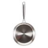Bergner BGIC-3663 Infinity Chefs De Lux 18 cm Tri-Ply Saucepan with Glass Lid | Stainless Steel | Copper Hammer Finish view 3