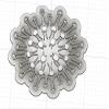 3D Printed Generic Virus Cookie Cutter view 1