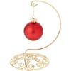 Bard's Ornate Gold-toned Ornament Stand, Small, 6" H x 4" W x 4" D, Pack of 12 view 2