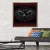 Trends International Rising Bengal Wall Poster, 34L x 22.4W, Bronze Framed Version view 2