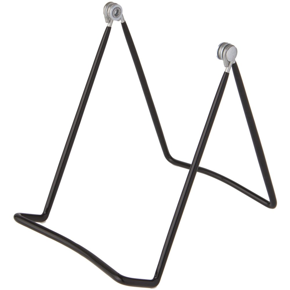 Bard's Vinyl Covered Black Wire Easel Stand, 6" H x 4.5" W x 6" D, Pack of 12