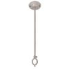 36" Shower Curtain Rod Ceiling Support (Satin Nickel) view 1