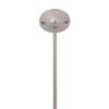 36" Shower Curtain Rod Ceiling Support (Satin Nickel) view 2