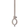 36" Shower Curtain Rod Ceiling Support (Satin Nickel) view 3