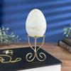 Bard's Brass-toned Egg Stand/Holder, Scroll Leg, 1.375" Diameter, Pack of 12 view 4