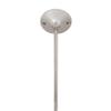 36" Shower Curtain Rod Ceiling Support (Polished Nickel) view 2