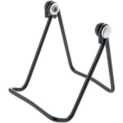 Bard's Adjustable Vinyl Covered Black Wire Easel Stand, 3" H x 3" W x 3.25" D, Pack of 12