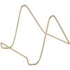 Bard's Plain Gold-toned Wire Easel Stand, 6" H x 5.5" W x 8" D, Pack of 12 view 1