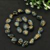 Amazing Gemstone Moss Agate Runes Crystal Runes Set of 25 Engraved Rune Stones with Runes Book PDF view 3