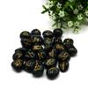 Amazing Gemstone Bloodstone Runes Crystal Runes Set of 25 Engraved Rune Stones with Runes Book PDF view 4
