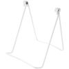 Bard's Vinyl Covered White Wire Easel Stand, 6" H x 4.5" W x 6" D, Pack of 12 view 1