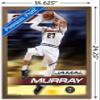 Trends International NBA Denver Nuggets - Jamal Murray 19 Wall Poster, 14.725" x 22.375", Bronze Framed Version view 3