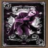 Trends International DC Comics Movie - The Dark Knight - The Joker Playing Card Wall Poster, 22.375" x 34", Bronze Framed Version view 1