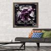 Trends International DC Comics Movie - The Dark Knight - The Joker Playing Card Wall Poster, 22.375" x 34", Bronze Framed Version view 2