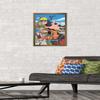 Trends International Naruto Shippuden - Jump Wall Poster, 14.725" x 22.375", Bronze Framed Version view 2