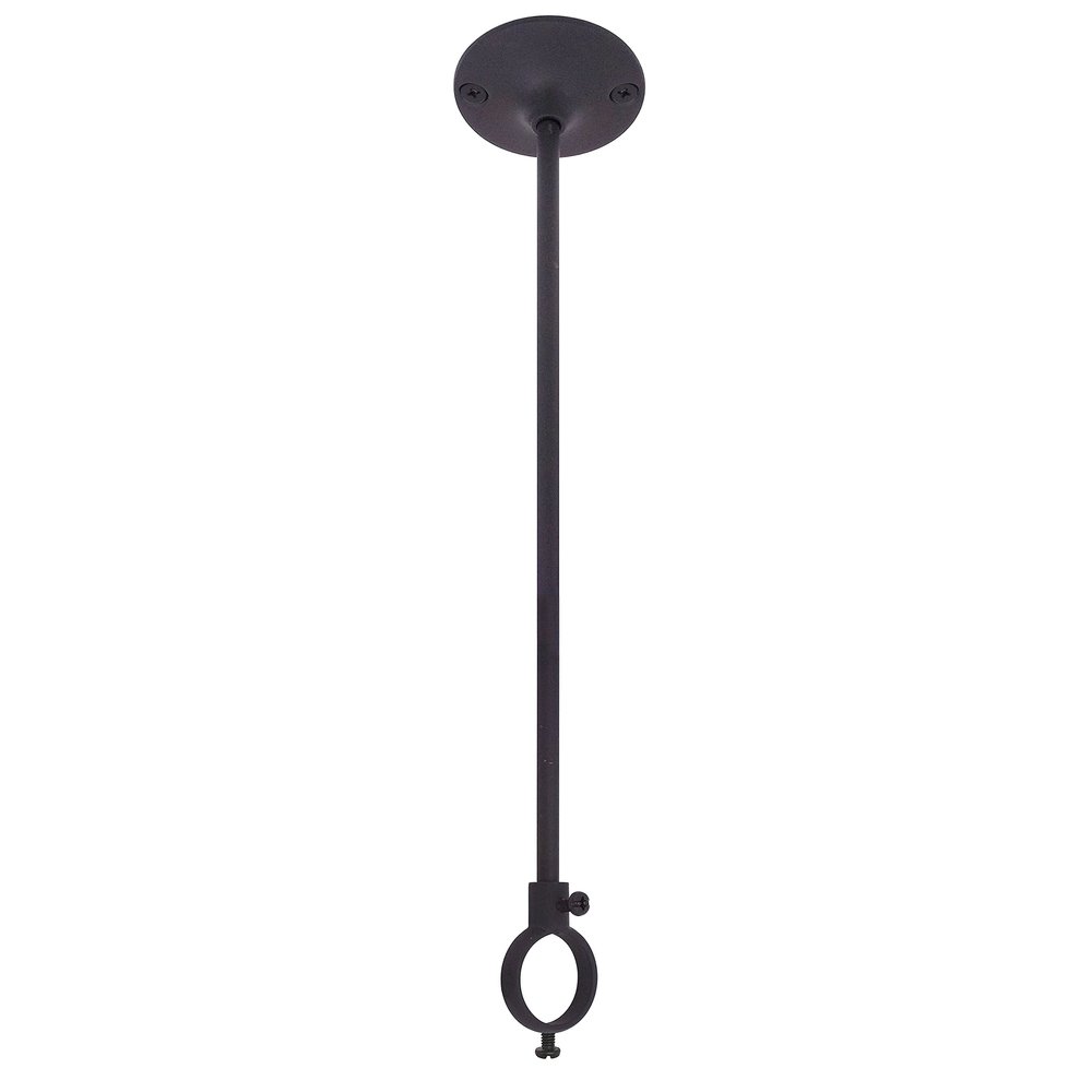 36" Shower Curtain Rod Ceiling Support (Oil Rubbed Bronze)