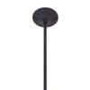 36" Shower Curtain Rod Ceiling Support (Oil Rubbed Bronze) view 2