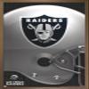 Trends International NFL Las Vegas Raiders  Logo 20 Wall Poster, 14.725" x 22.375", Bronze Framed Version view 1